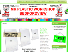 Tablet Screenshot of mrplastic.com